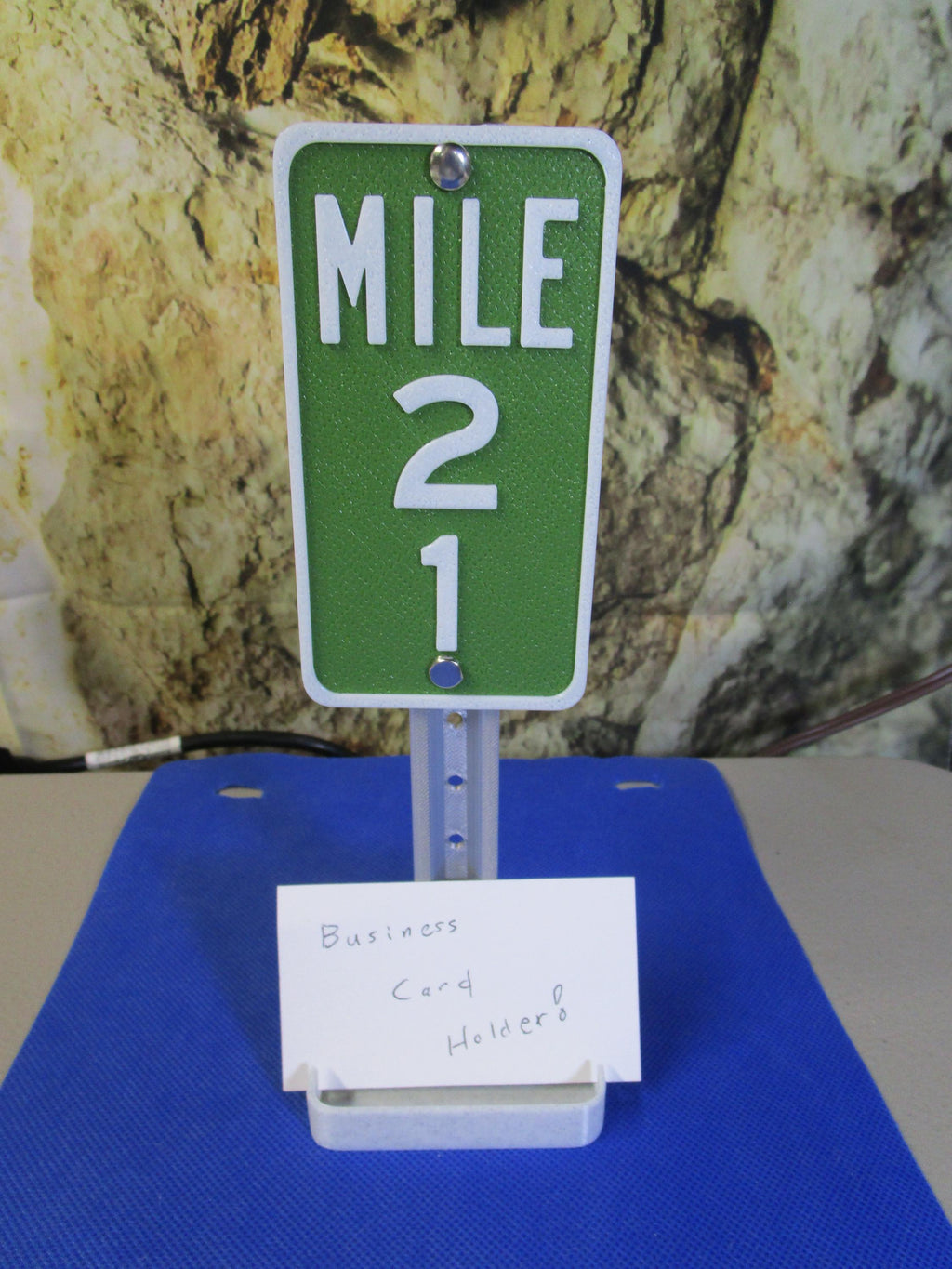 21 Milestone Desk Sign – Industrial-Strength Mile Marker for 21st Birthday, Anniversary, or Work Celebration
