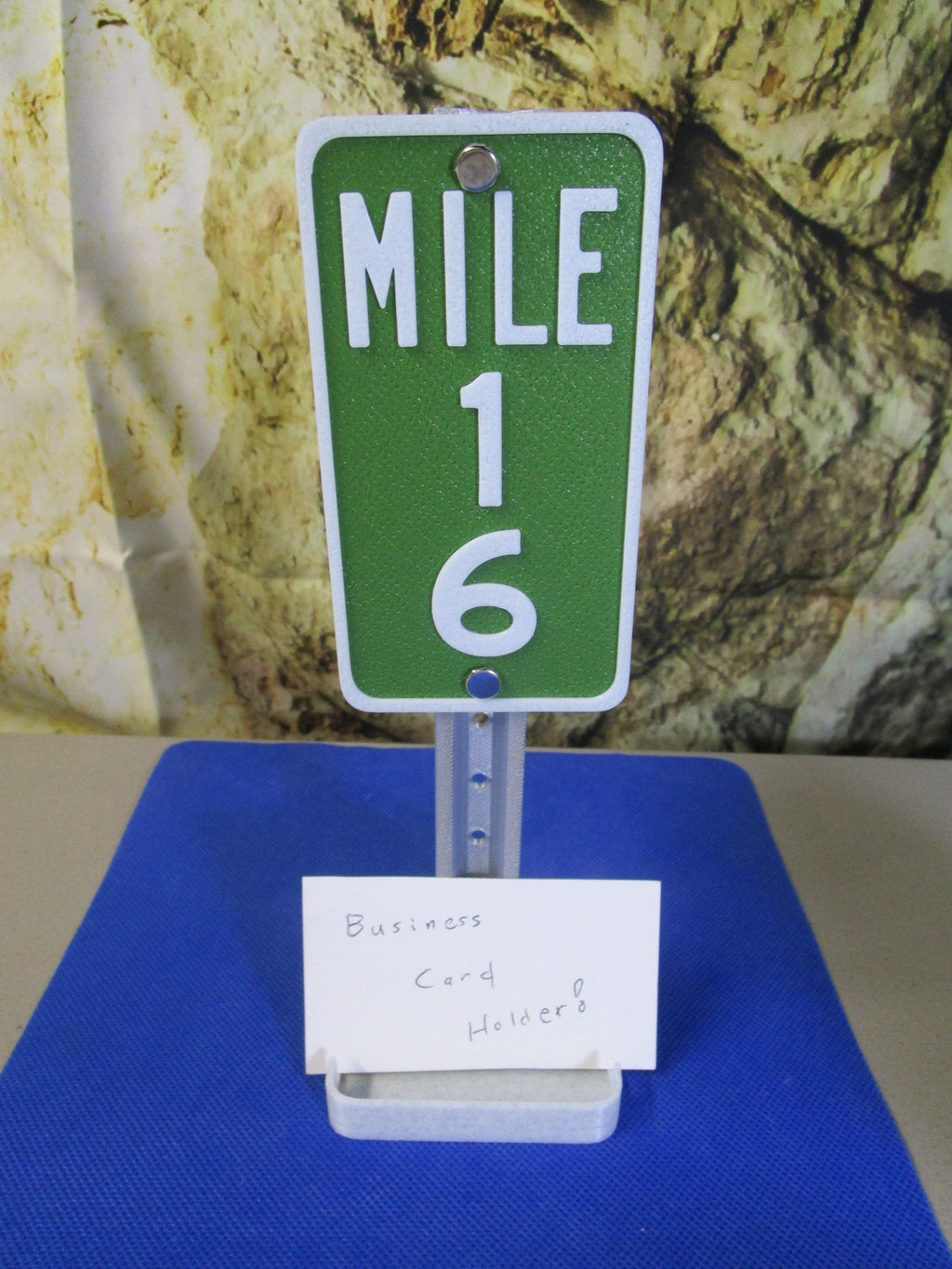 16 Milestone Desk Sign – Mile Marker for Sweet 16 Birthday or Special Celebration