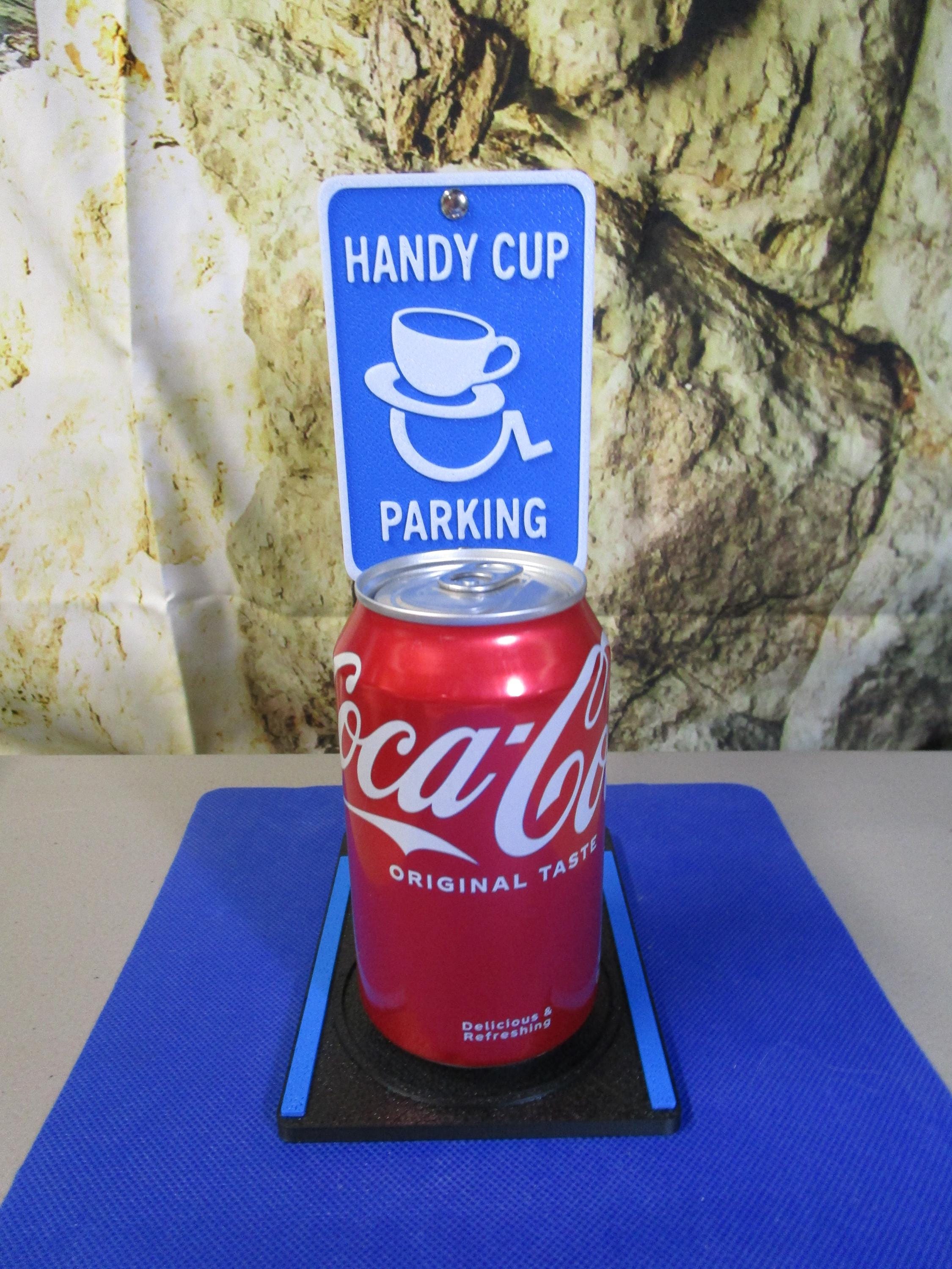 Funny Cup Parking Sign: Desk Coffee Holder, Office Accessory