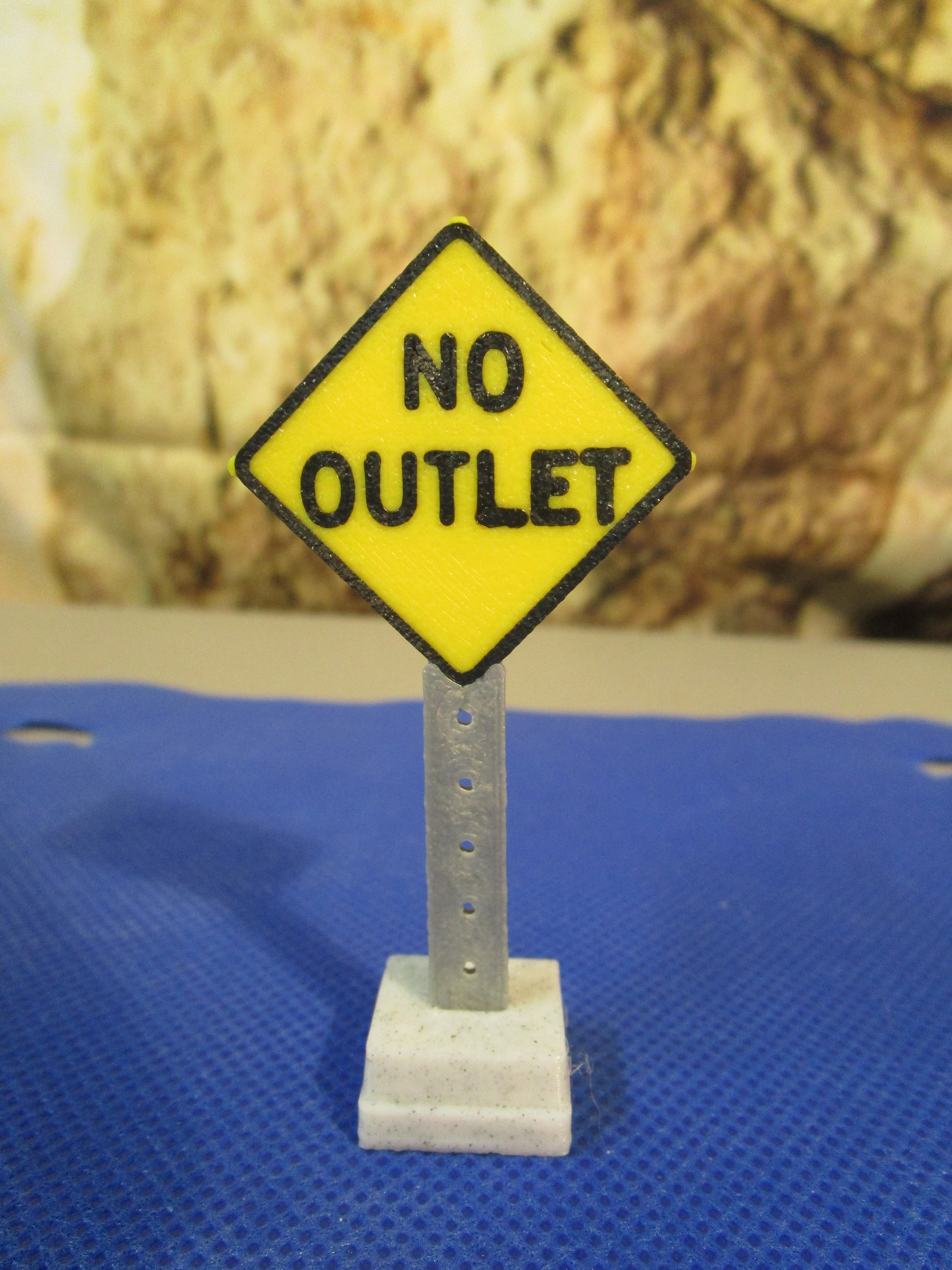 LEGO Compatible Mini Traffic Signs – Stop, Do Not Enter, Yield | Choose Your Sign