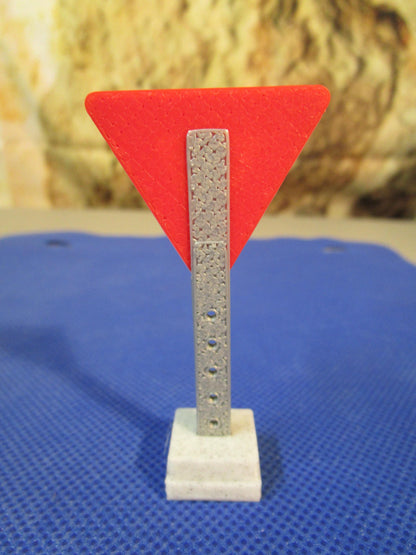 LEGO Compatible Mini Traffic Signs – Stop, Do Not Enter, Yield | Choose Your Sign