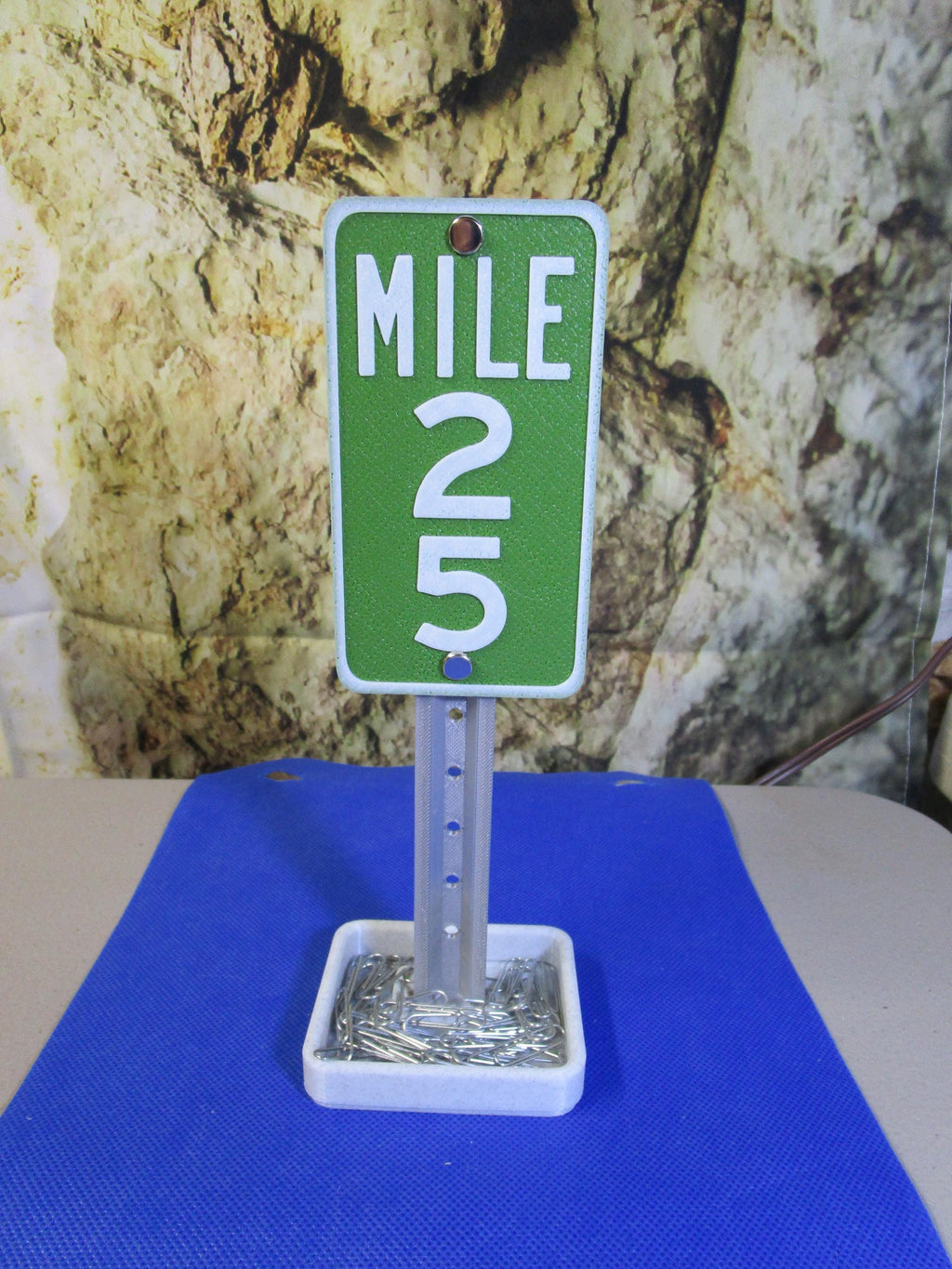 25 Year Milestone Desk Sign: 25th Birthday 25th Anniversary