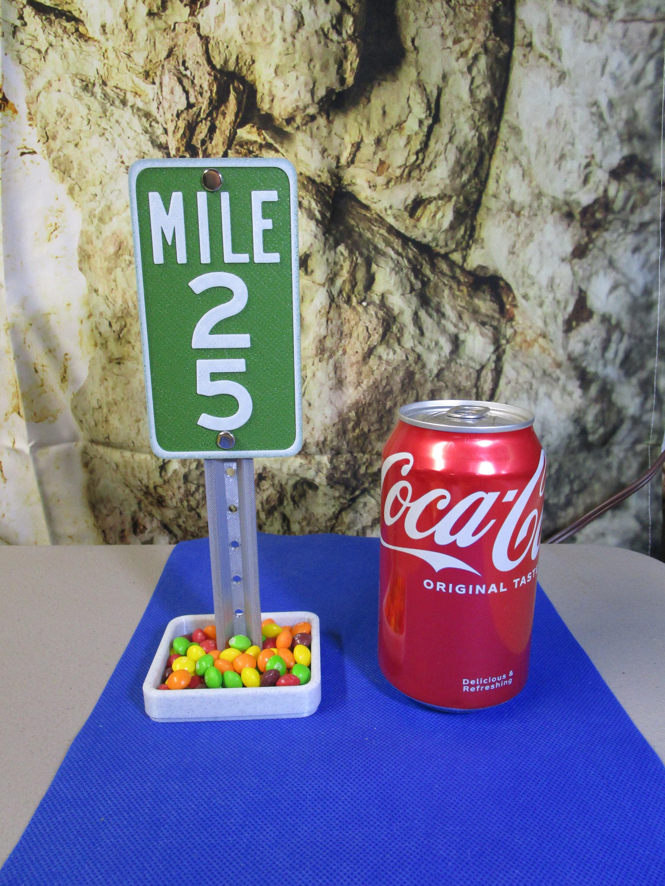 25 Year Milestone Desk Sign: 25th Birthday 25th Anniversary