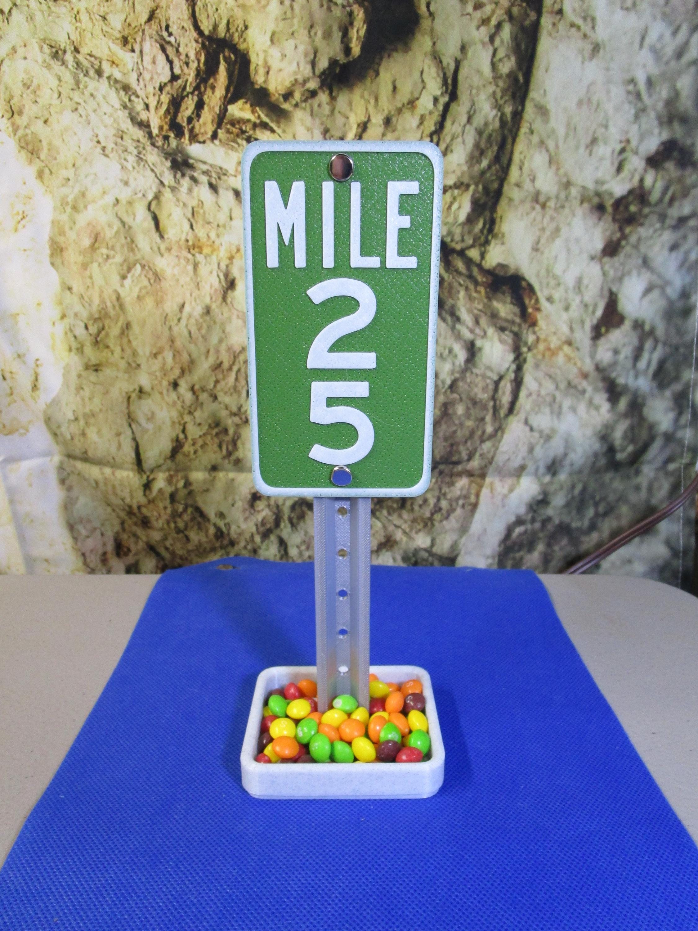 25 Year Milestone Desk Sign: 25th Birthday 25th Anniversary