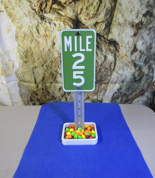 25 Year Milestone Desk Sign: 25th Birthday 25th Anniversary