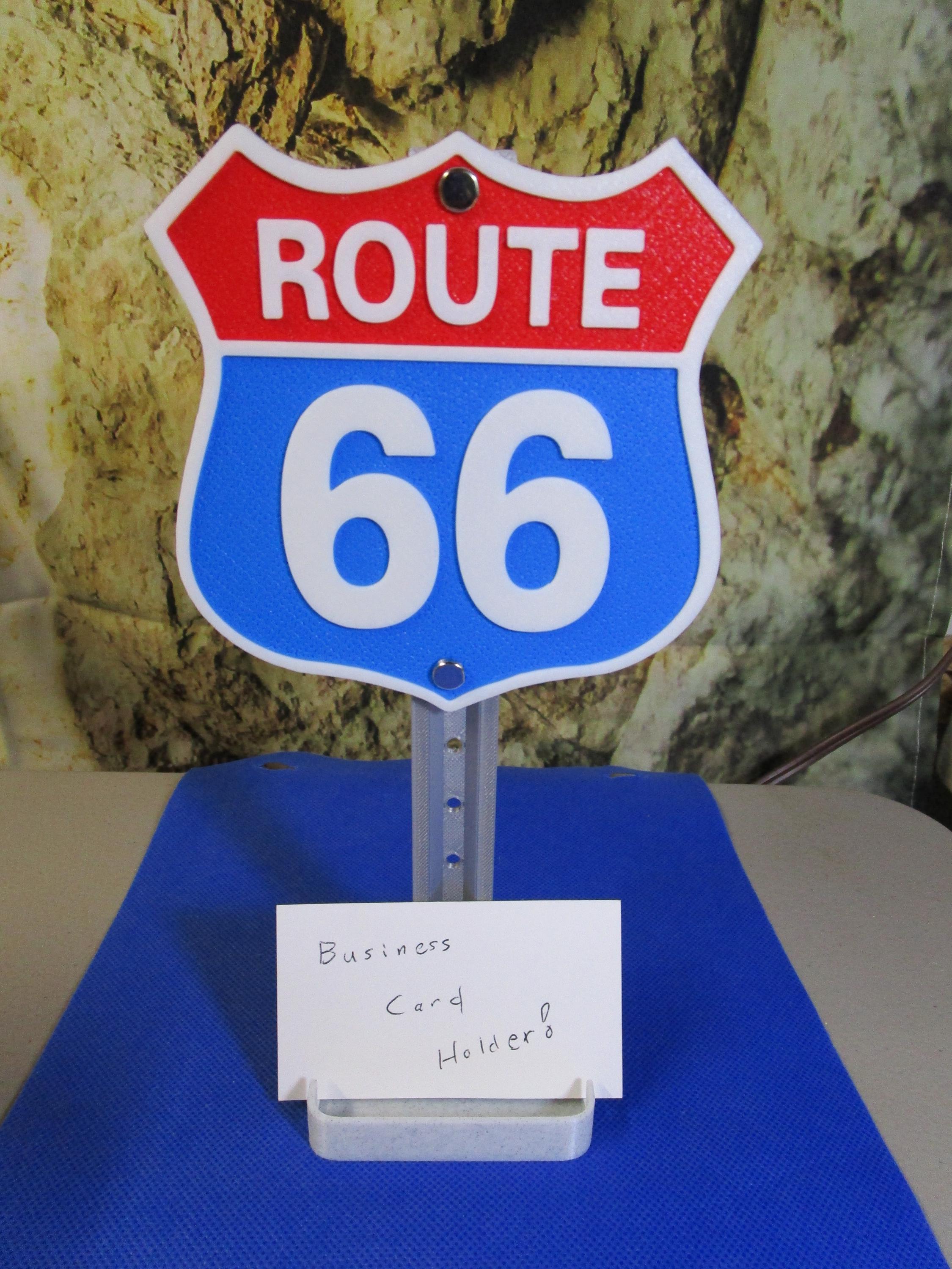 Route 66 Desk Organizer: Retro Americana Candy Tray, Road Trip Decor