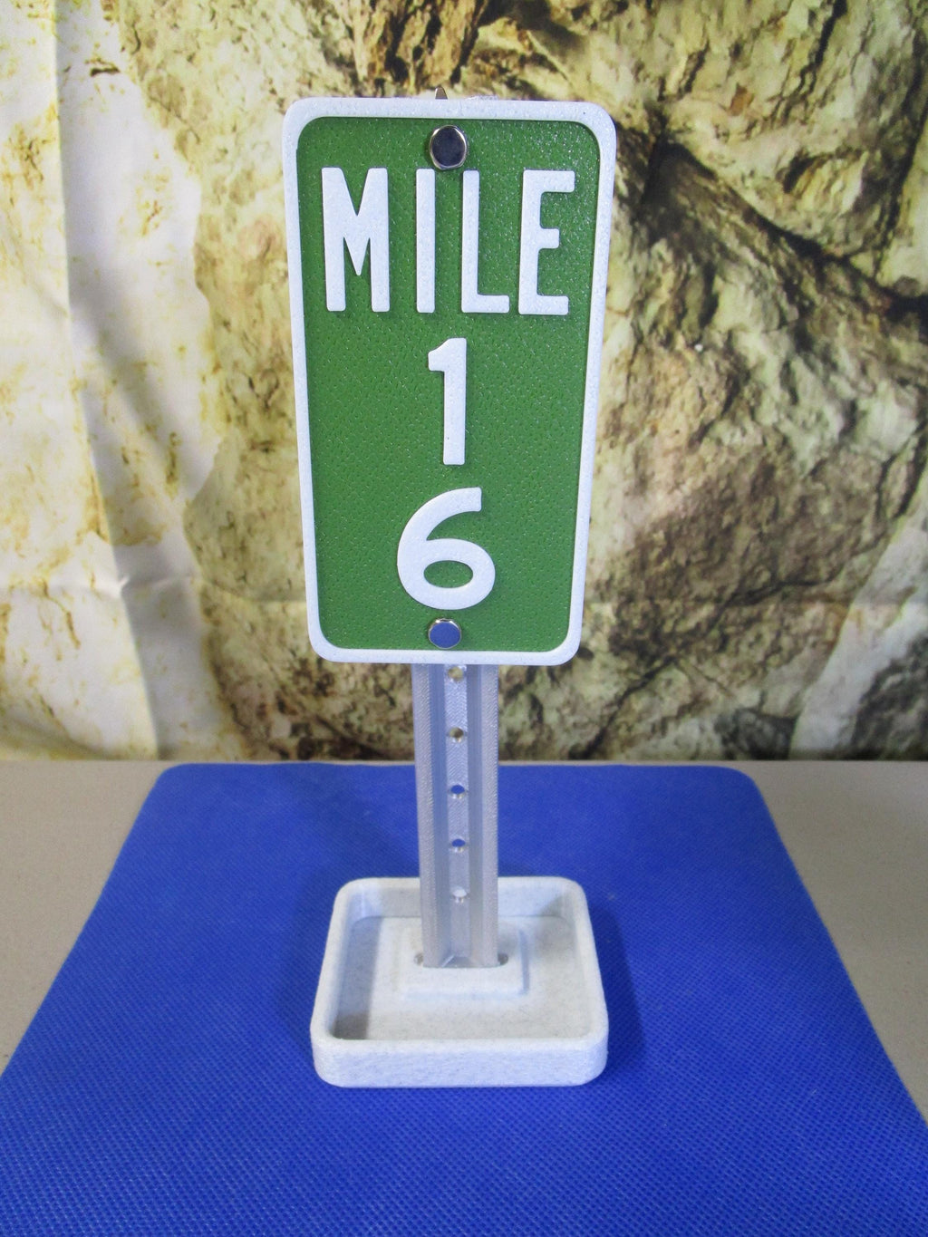 Mile 16 Desk Sign – Sweet 16 Birthday Roadside Marker