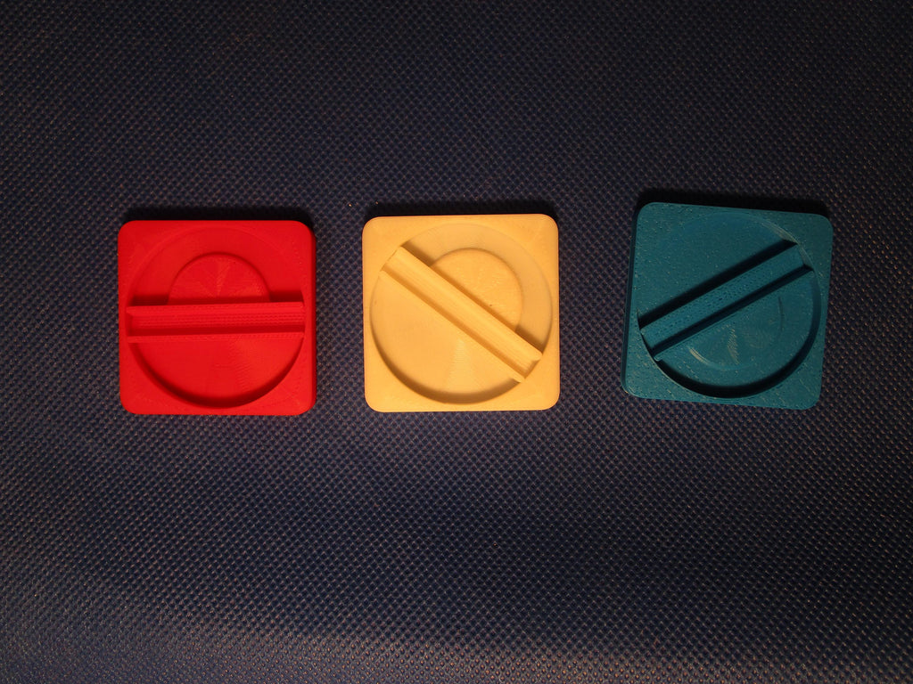 Red White Blue Standing Liberty 1 oz Silver Coin Display Stand Set