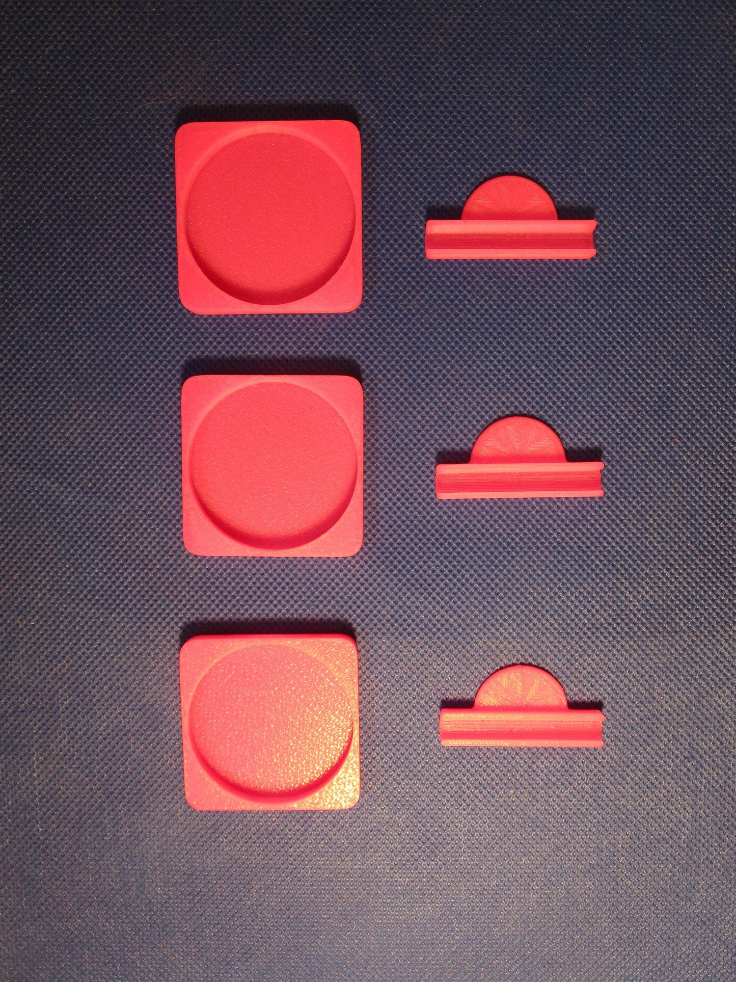 Hot Pink Coin Display Stand (Set of 3) | Standing Liberty 1oz Silver