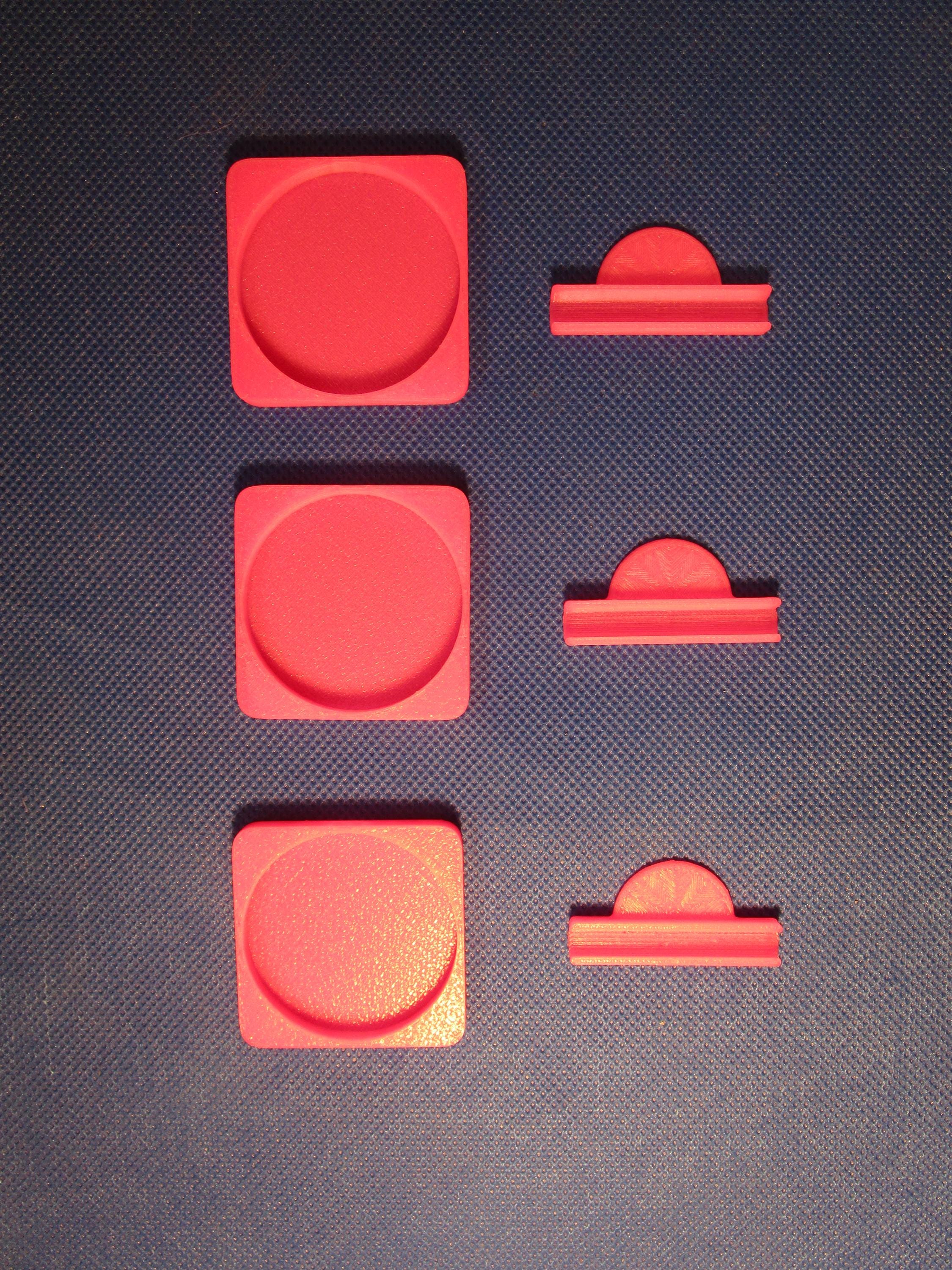 Hot Pink Coin Display Stand (Set of 3) | Standing Liberty 1oz Silver