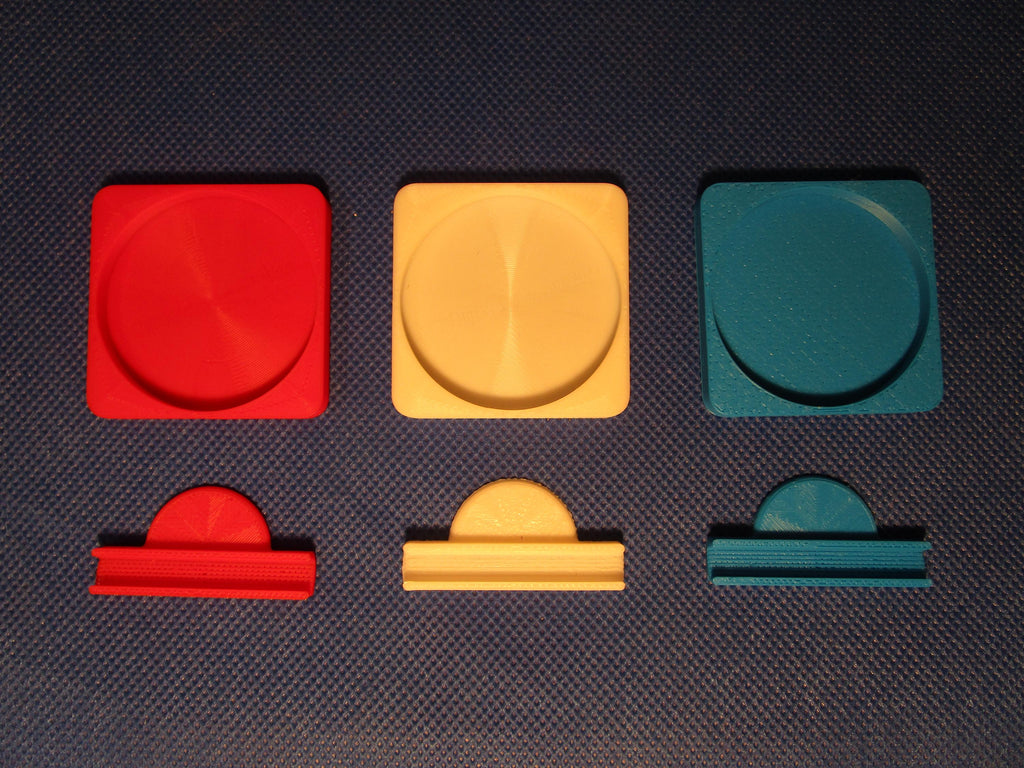 Red White Blue Standing Liberty 1 oz Silver Coin Display Stand Set