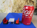 1950s Diner Booth Set – Retro Restaurant Miniature, 1:32 Scale Diorama Accessory